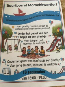 buurtborrel morschkwartier @ Speeltuinvereniging Morschkwartier
